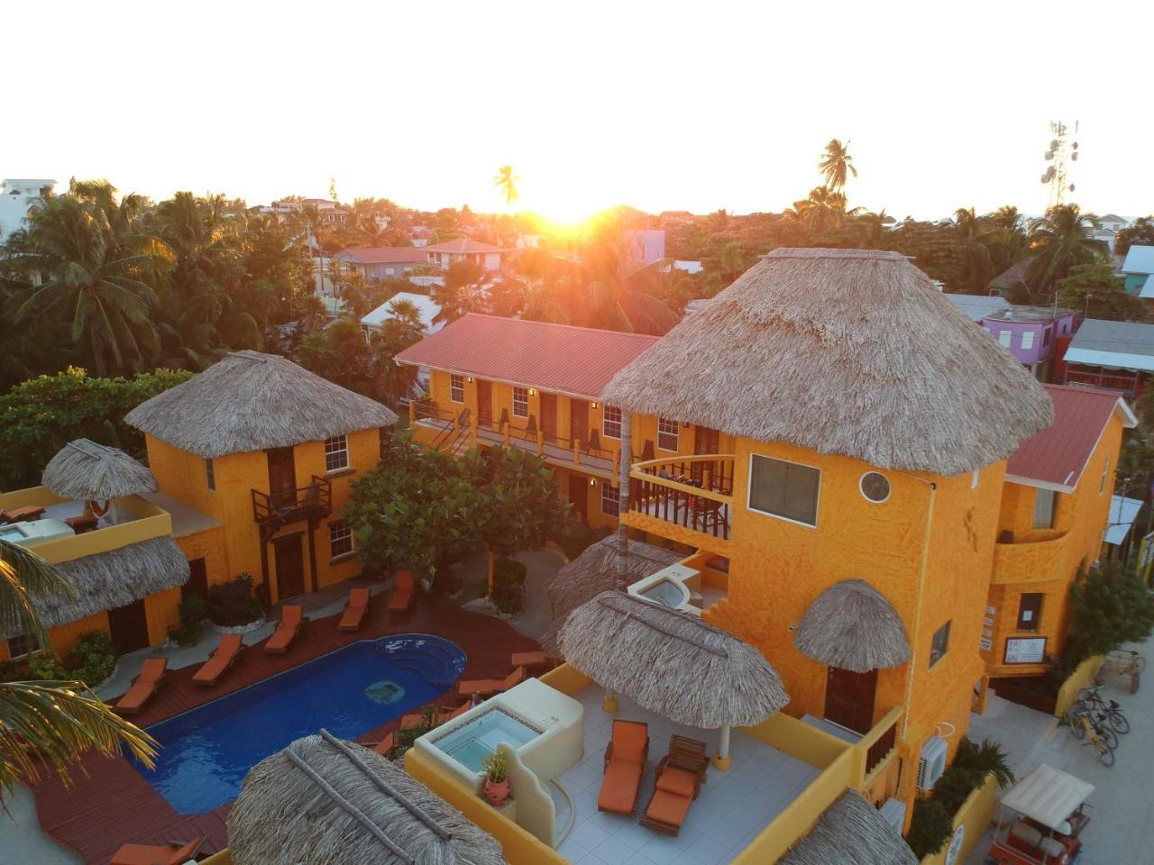 Seaside Cabanas Hotel Caye Corker Dış mekan fotoğraf
