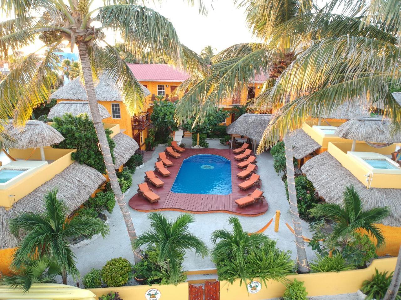 Seaside Cabanas Hotel Caye Corker Dış mekan fotoğraf