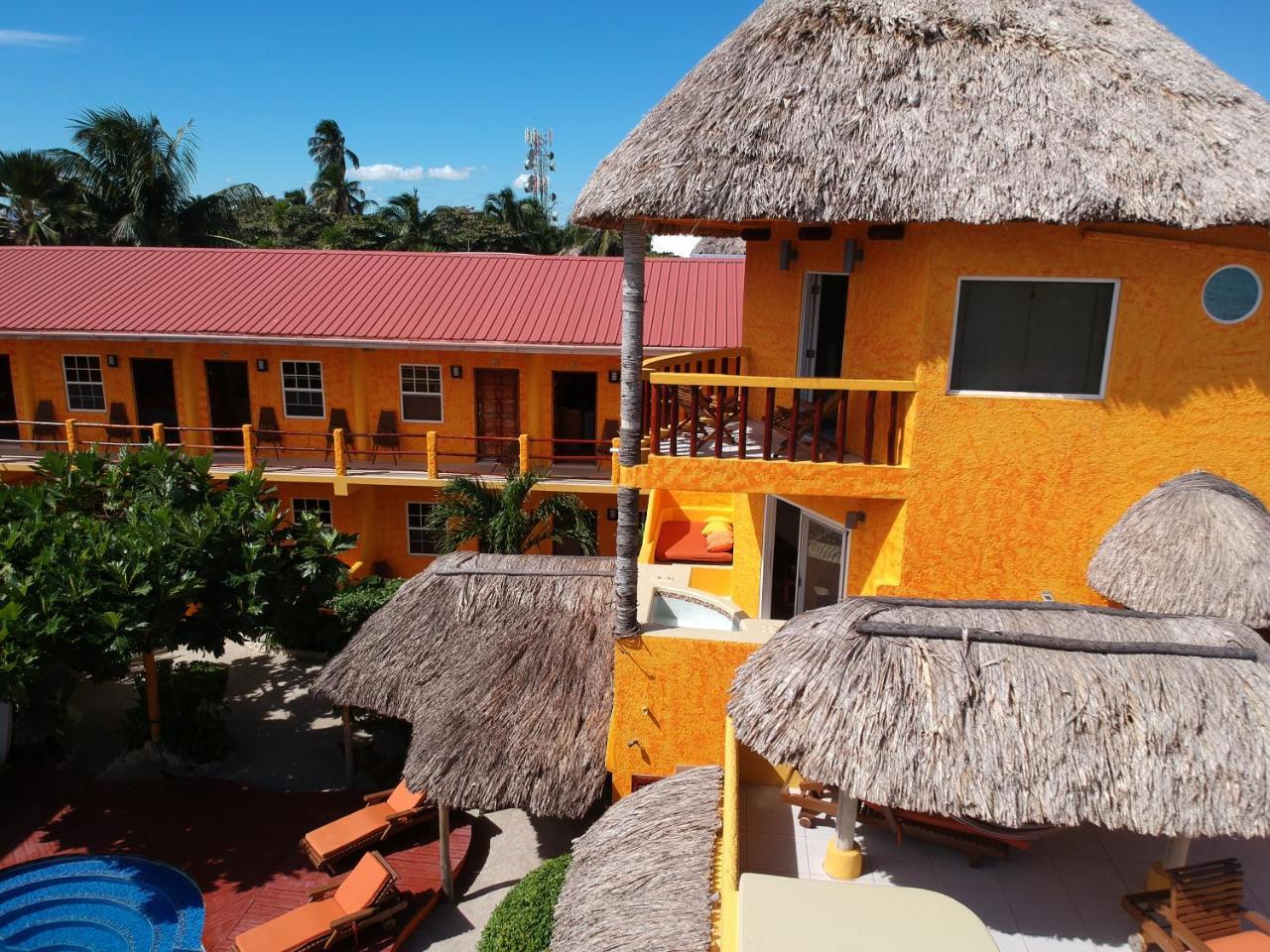 Seaside Cabanas Hotel Caye Corker Dış mekan fotoğraf