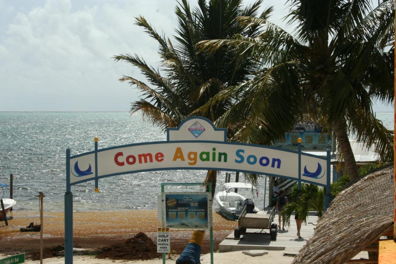 Seaside Cabanas Hotel Caye Corker Dış mekan fotoğraf